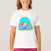 Hamster at Sleeping with Blanket.PNG T-shirt (Voorkant)