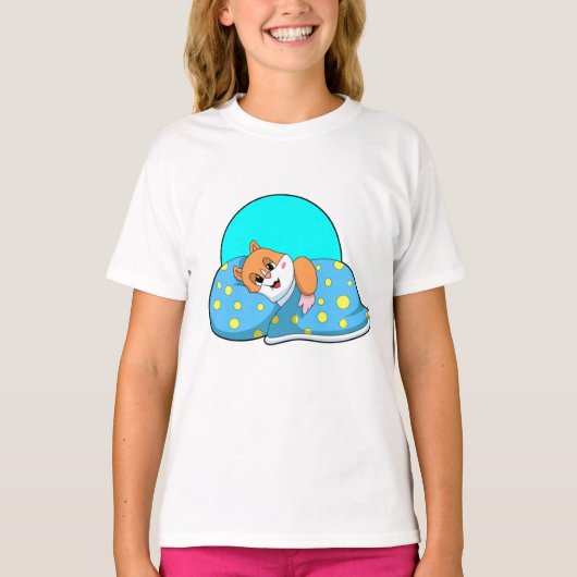 Hamster at Sleeping with Blanket.PNG T-shirt (Voorkant)
