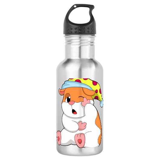 Hamster at Sleeping with Sleepyhead Waterfles (Voorkant)