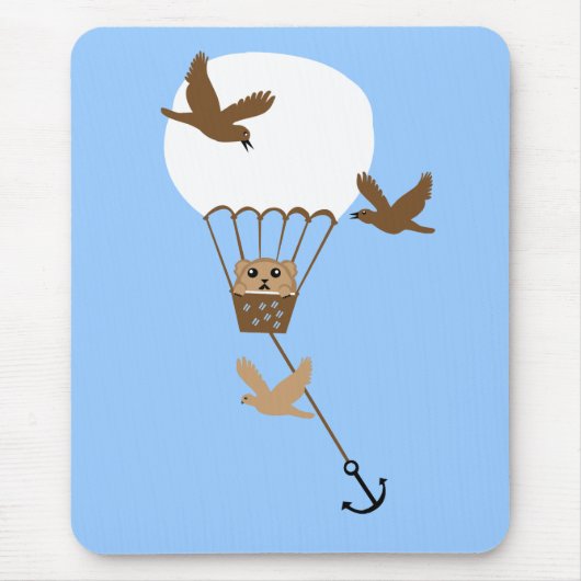 Hamster ballonavontuur muismat (Voorkant)