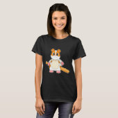 Hamster Baseball Baseball T-shirt (Voorkant volledig)