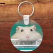 Hamster: Bieden om aandacht Sleutelhanger (Voorkant)