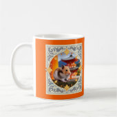 Hamster bij de Kiyomizu-tempel in Kyoto, Japan Koffiemok (Links)