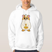 Hamster bij Eating van Pizza Hoodie (Voorkant)