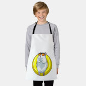 Hamster bij zwemmen met Swim ring Schort (Gedragen)