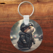 Hamster Biker Sleutelhanger (Voorkant)