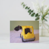 Hamster briefkaart (Staand voorkant)