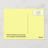 Hamster briefkaart (Achterkant)