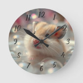Hamster Bubble badtijd Ronde Klok (Voorkant)
