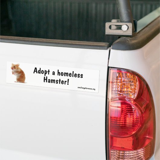 Hamster Bumpersticker (Op Truck)