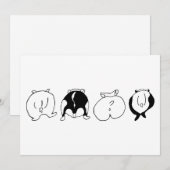 Hamster Butts Kaart (Voorkant / Achterkant)