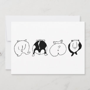Hamster Butts Kaart