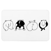 Hamster Butts Magneet (Horizontaal)