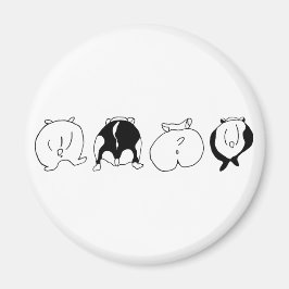 Hamster Butts Magneet
