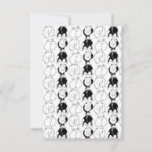 Hamster Butts Pattern Bedankkaart (Voorkant)