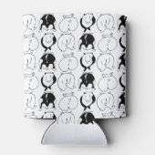 Hamster Butts Pattern Blikjeskoeler (Achterkant)