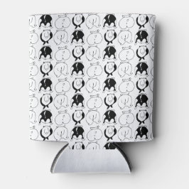 Hamster Butts Pattern Blikjeskoeler