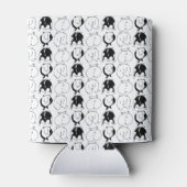 Hamster Butts Pattern Blikjeskoeler (Achterkant)