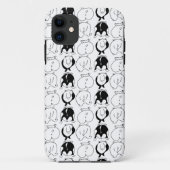 Hamster Butts Pattern Case-Mate iPhone Case (Achterkant)