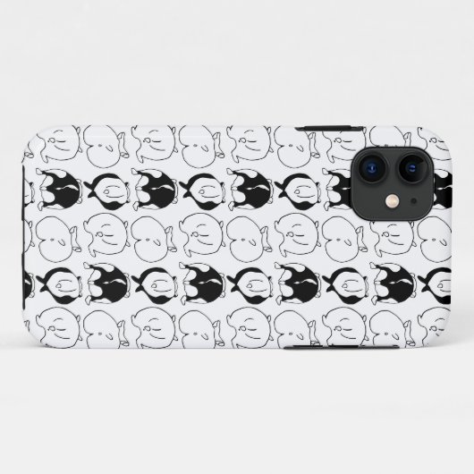 Hamster Butts Pattern Case-Mate iPhone Case (Achterkant (horizontaal))