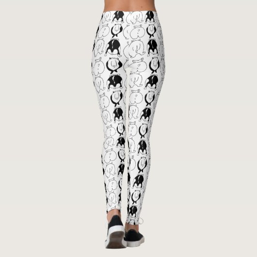 Hamster Butts Pattern Leggings (Achterkant)