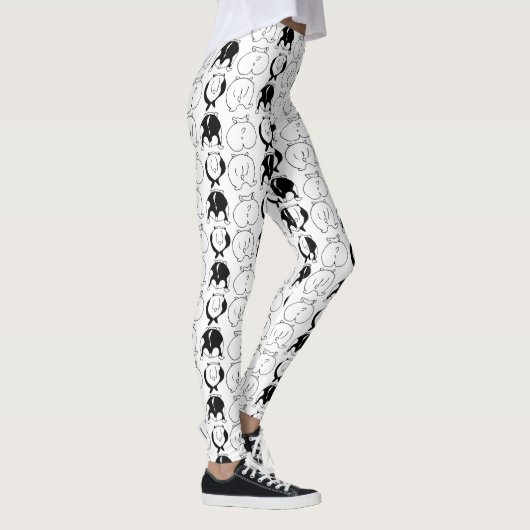 Hamster Butts Pattern Leggings (Rechts)