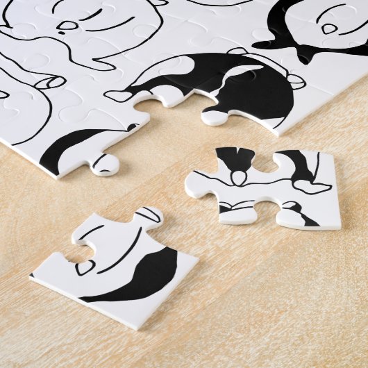 Hamster Butts Pattern Legpuzzel (Zijkant)