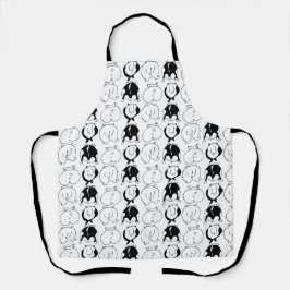 Hamster Butts Pattern Schort