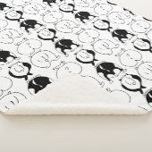 Hamster Butts Pattern Sherpa Deken (3/4)