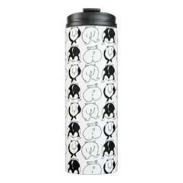 Hamster Butts Pattern Thermosbeker