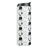 Hamster Butts Pattern Thermosbeker (Gedraaid links)