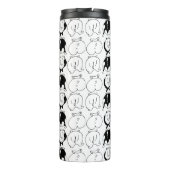 Hamster Butts Pattern Thermosbeker (Achterkant)