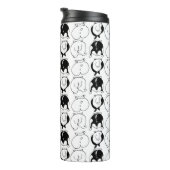 Hamster Butts Pattern Thermosbeker (Geroteerd rechts)