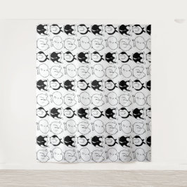 Hamster Butts Pattern Wandkleed