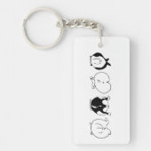 Hamster Butts Sleutelhanger (Voorkant)