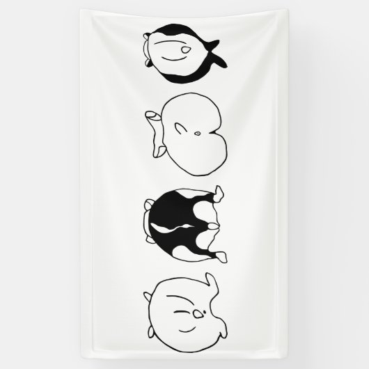 Hamster Butts Spandoek (Verticaal)