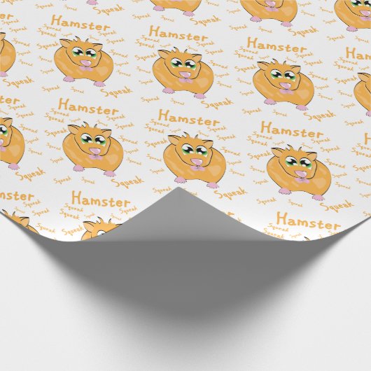 hamster cadeaupapier (Hoek)