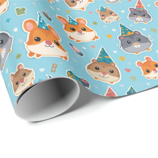 Hamster cadeaupapier (Rol Hoek)