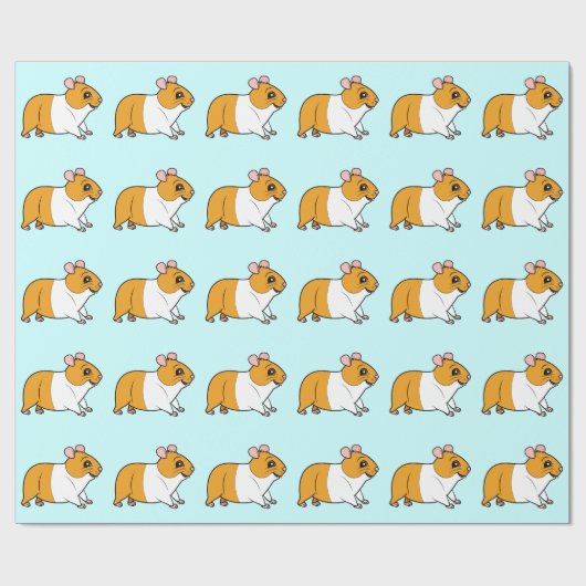 Hamster Cadeaupapier (Vlak)