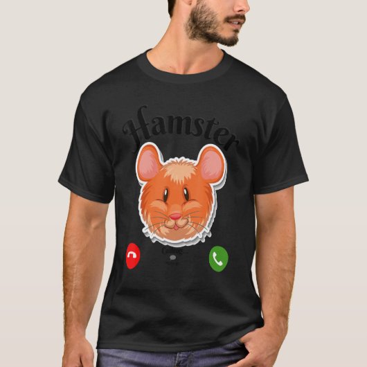 Hamster Calling T-shirt (Voorkant)