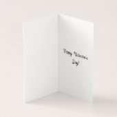 Hamster Cameo, Hart en Bloemen Portret Kaart (Binnen)