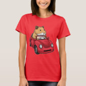 Hamster Car T-shirt (Voorkant)