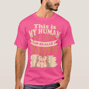 Hamster Cavia Omnivore Knaagdier Nachtactief 2610 T-shirt