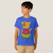 Hamster Cheeseburger T-shirt (Voorkant volledig)