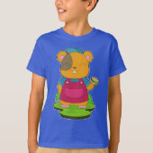 Hamster Cheeseburger T-shirt (Voorkant)
