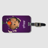 Hamster Chews Hole in Bagagelabel (Voorkant (horizontaal))