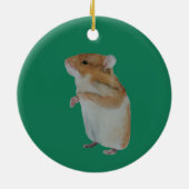 Hamster Christmas ornament (Achterkant)