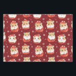 Hamster Christmas Wrapping Paper<br><div class="desc">Voeg wat schattigheid toe aan je Feestdagen met Hamster Christmas Wrapping Paper Wikkel je cadeaus met de onweerstaanbare charme van ons hamster Christmas-thema inpakpapier! Perfect voor dierenvrienden en iedereen die een vleugje schattige grillen waardeert, dit inpakpapier brengt de feestelijke sfeer tot leven met de schattigste kleine beestjes gekleed voor de...</div>