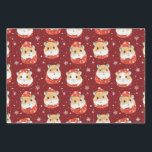 Hamster Christmas Wrapping Paper<br><div class="desc">Voeg wat schattigheid toe aan je Feestdagen met Hamster Christmas Wrapping Paper Wikkel je cadeaus met de onweerstaanbare charme van ons hamster Christmas-thema inpakpapier! Perfect voor dierenvrienden en iedereen die een vleugje schattige grillen waardeert, dit inpakpapier brengt de feestelijke sfeer tot leven met de schattigste kleine beestjes gekleed voor de...</div>