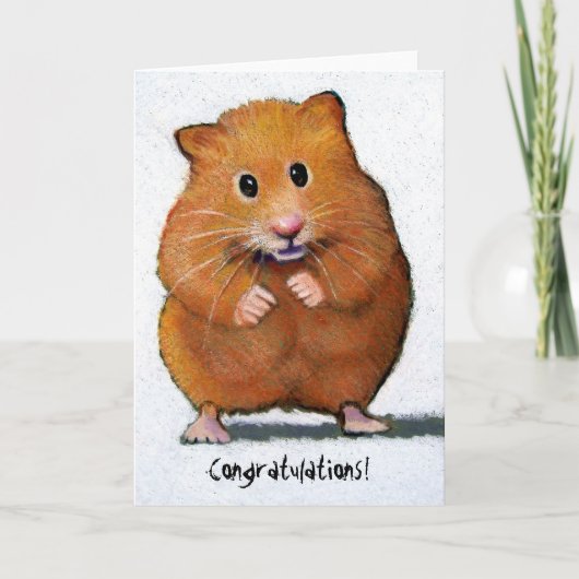 HAMSTER Congratulations! Kaart (Voorkant)